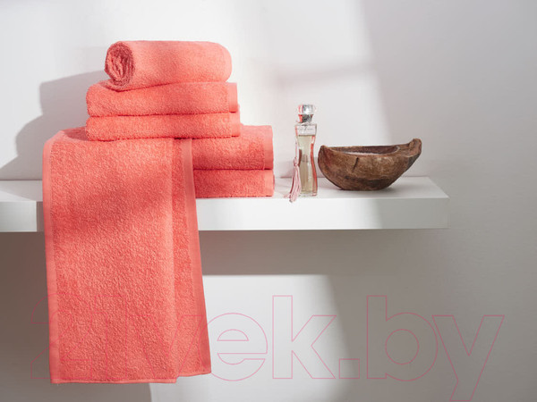 Изображение товара Полотенце Guten Morgen Хоум 40x70см / ПМЦк-40-70 (цветущий коралл)