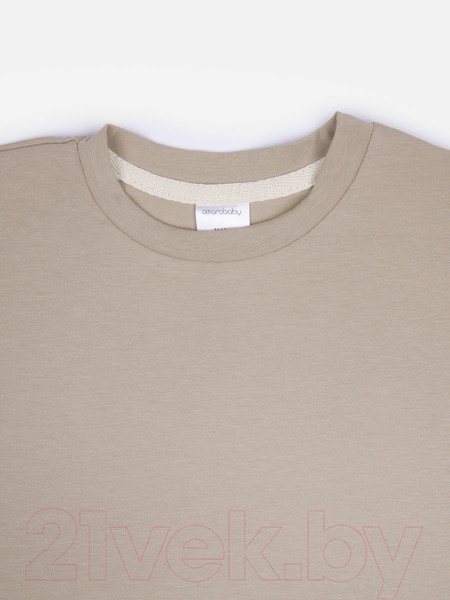 Изображение товара Комплект одежды для малышей Amarobaby Jump / AB-OD21-JUMP22/0326-98 (бежевый/хаки, р. 98)