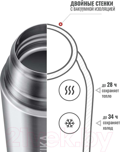 Изображение товара Термос для напитков Relaxika 102 (500мл)
