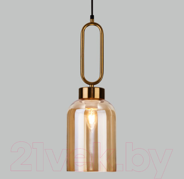 Изображение товара Потолочный светильник Евросвет Flou 50229/1 (янтарный)