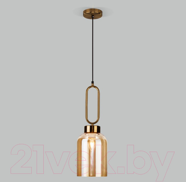 Изображение товара Потолочный светильник Евросвет Flou 50229/1 (янтарный)