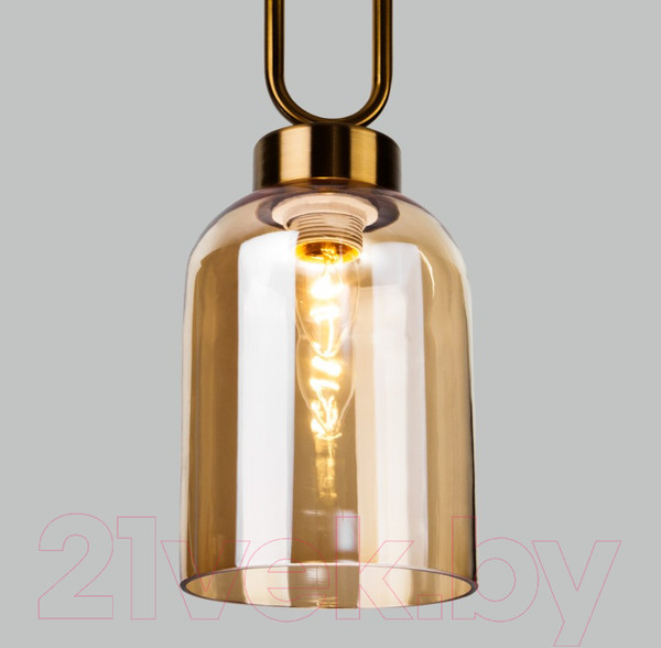 Изображение товара Потолочный светильник Евросвет Flou 50229/1 (янтарный)