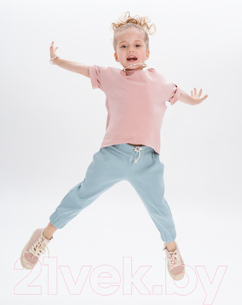 Изображение товара Комплект одежды для малышей Amarobaby Jump /AB-OD21-JUMP22/0632-98 (розовый/мятный, р. 98)