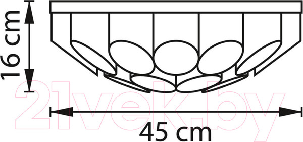 Изображение товара Люстра Lightstar Siena 720222 (MX2095/22A)
