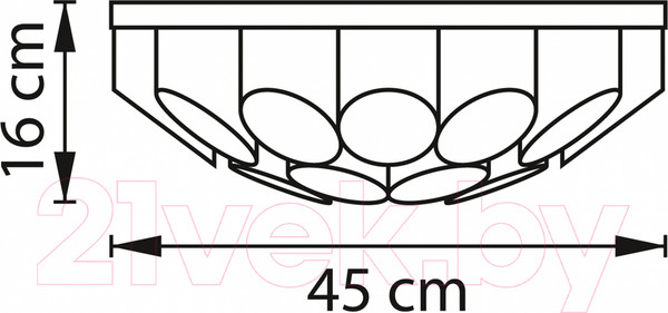 Изображение товара Люстра Lightstar Siena 720227 (MX2095/22A)