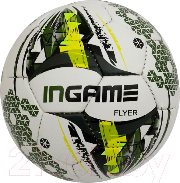 Изображение товара Футбольный мяч Ingame Flyer IFB-105 (белый/желтый)