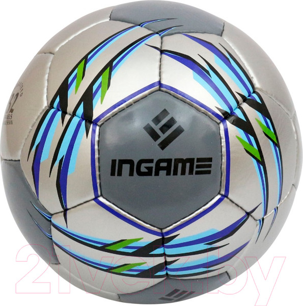 Изображение товара Футбольный мяч Ingame Match IFB-112 (серый)