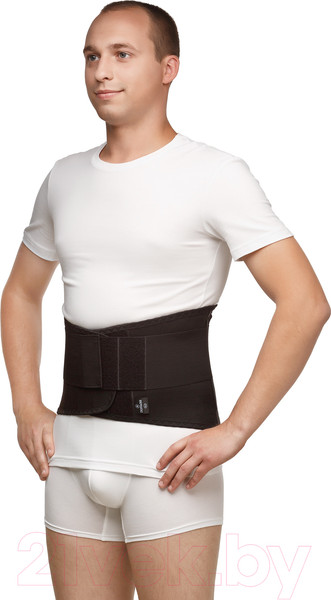Изображение товара Корсет ортопедический пояснично-крестцовый Польза м.1104 тип 321-I (р.5, черный)