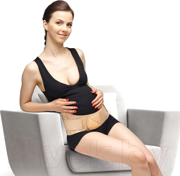 Изображение товара Бандаж дородовой Польза м.0307 (р.1, бежевый)