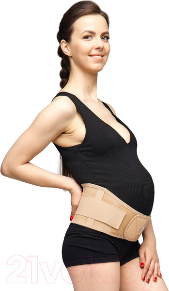 Изображение товара Бандаж дородовой Польза м.0307 (р.1, бежевый)