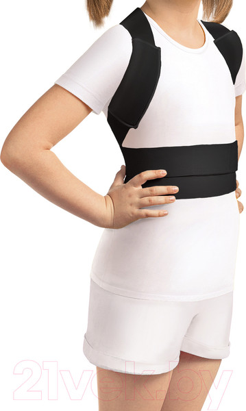 Изображение товара Корректор осанки Польза 0502 (р.2, черный)