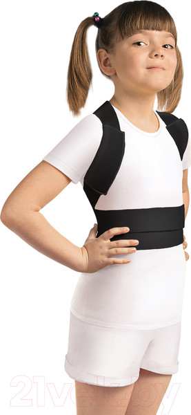 Изображение товара Корректор осанки Польза 0502 (р.3, черный)