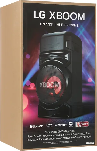 Изображение товара Портативная колонка LG X-Boom ON77DK