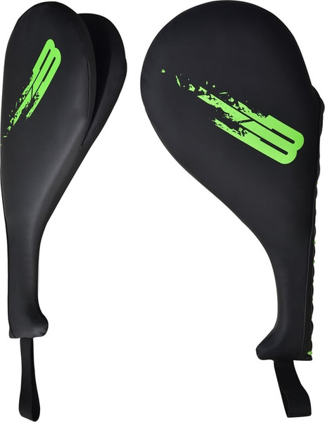 Изображение товара Боксерская лапа BoyBo Fire Флекс (черно-зеленый)