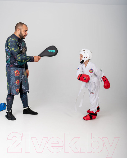 Изображение товара Боксерская лапа BoyBo Fire Флекс (черно-зеленый)