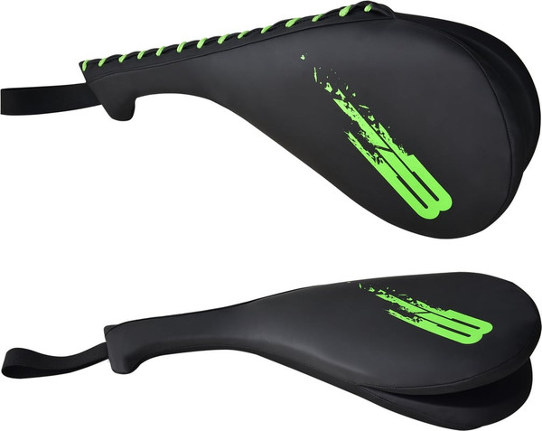 Изображение товара Боксерская лапа BoyBo Fire Флекс (черно-зеленый)