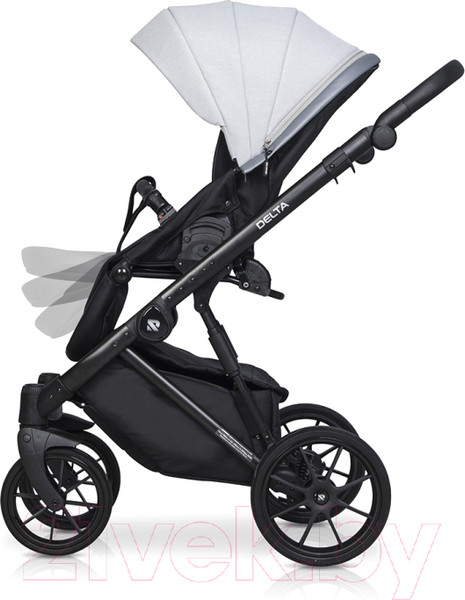 Изображение товара Детская универсальная коляска Riko Basic Delta 2 в 1 (01/серый)