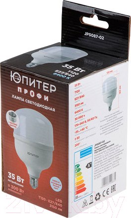 Изображение товара Лампа Юпитер T120 35 Вт 170-240В E27/E40 6400К / JP5087-02