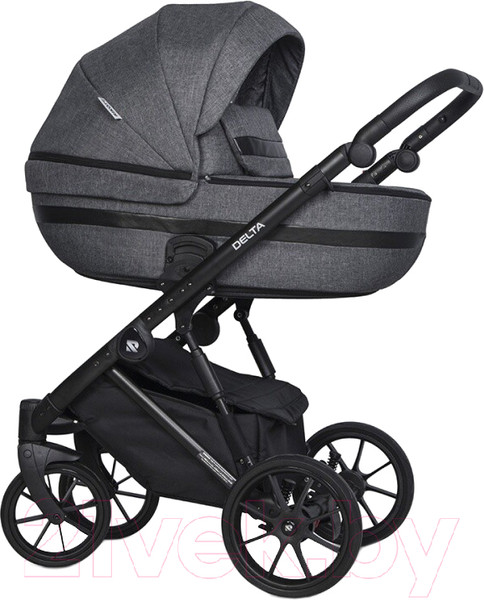 Изображение товара Детская универсальная коляска Riko Basic Delta 2 в 1 (05/темно-серый)
