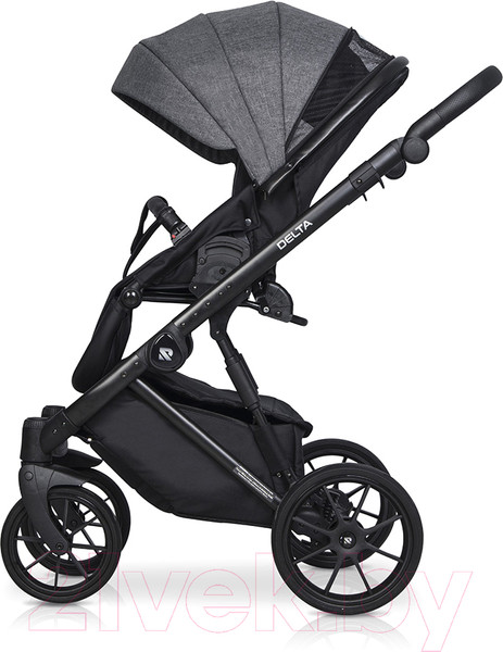 Изображение товара Детская универсальная коляска Riko Basic Delta 2 в 1 (05/темно-серый)