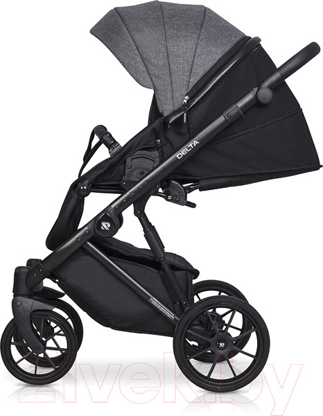 Изображение товара Детская универсальная коляска Riko Basic Delta 2 в 1 (05/темно-серый)