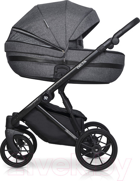 Изображение товара Детская универсальная коляска Riko Basic Delta 2 в 1 (05/темно-серый)
