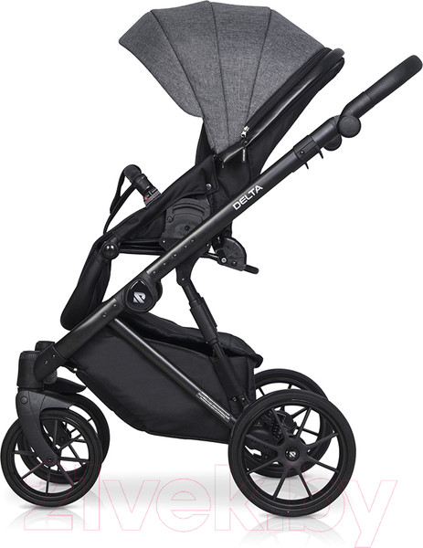Изображение товара Детская универсальная коляска Riko Basic Delta 2 в 1 (05/темно-серый)