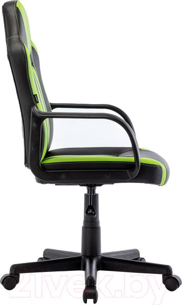 Изображение товара Кресло геймерское Brabix Stripe GM-202 / 532511 (экокожа, черный/зеленый)