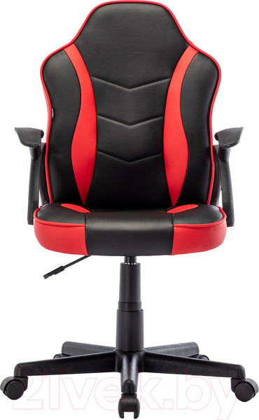 Изображение товара Кресло геймерское Brabix Stripe GM-203 / 532512 (экокожа, черный/красный)