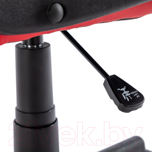 Изображение товара Кресло геймерское Brabix Stripe GM-203 / 532512 (экокожа, черный/красный)