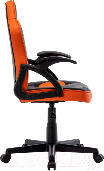 Изображение товара Кресло геймерское Brabix Stripe GM-203 / 532513 (экокожа, черный/оранжевый)