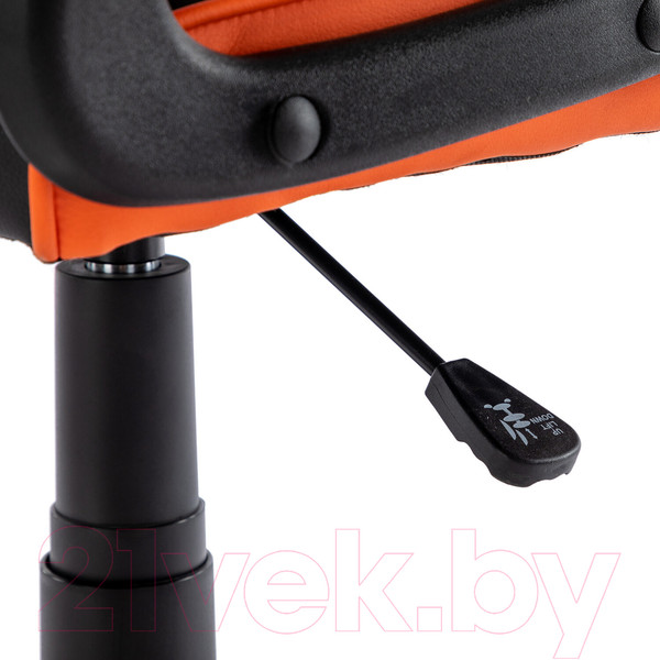 Изображение товара Кресло геймерское Brabix Stripe GM-203 / 532513 (экокожа, черный/оранжевый)