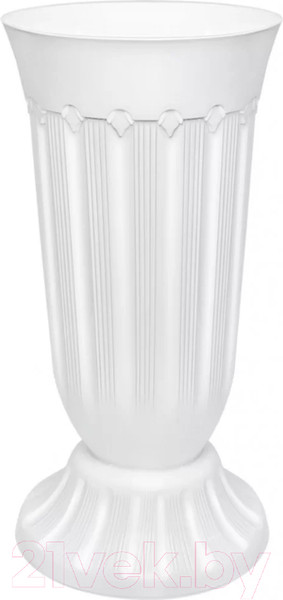 Изображение товара Ваза садовая Эльфпласт Флавия ЕР283 (2л, белый)