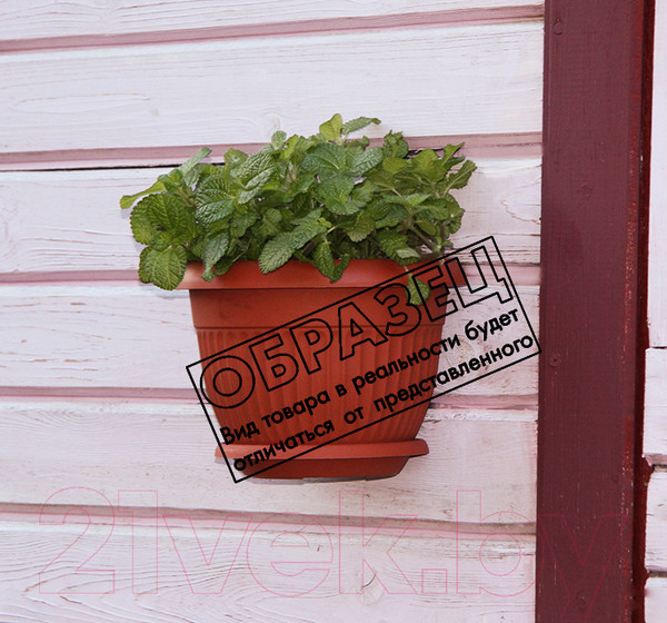 Изображение товара Кашпо Idea Ливия М3111 (белая глина)