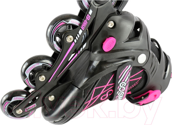 Изображение товара Роликовые коньки CosmoRide Freerider (р-р 39-42, черный/розовый)