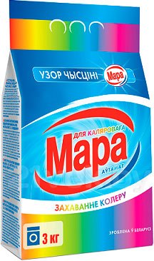 Изображение товара Стиральный порошок Мара Узор Чысцiнi для цветного (3кг)