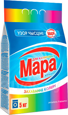 Изображение товара Стиральный порошок Мара Узор Чысцiнi для цветного (5кг)