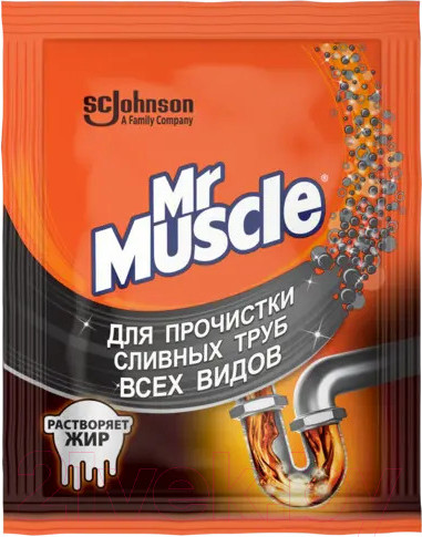 Изображение товара Средство для устранения засоров Mr. Muscle Гранулы (70г)