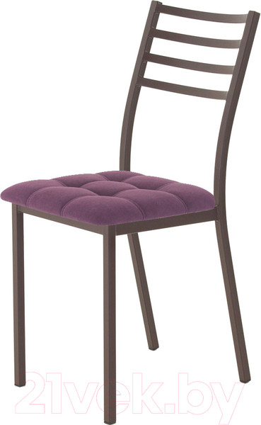 Изображение товара Стул AMC Comfort 4.2.14 (ткань баклажан/коричневый)