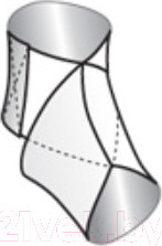 Изображение товара Ортез голеностопный Польза 2002 Тип 411-I (р.2, черный)
