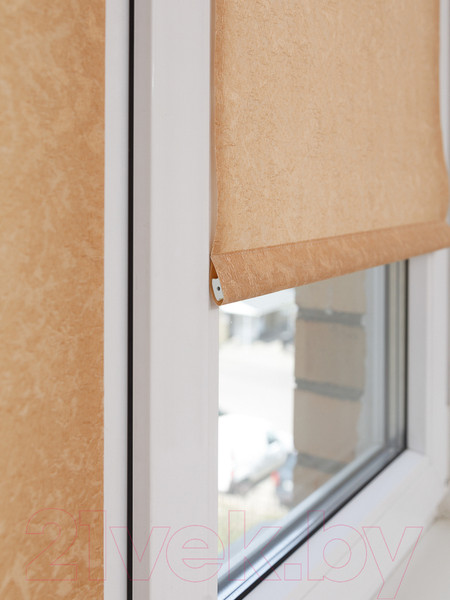 Изображение товара Рулонная штора АС МАРТ Джерси 85x160 (латте)