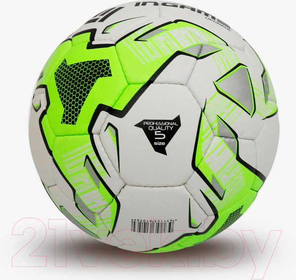Изображение товара Футбольный мяч Ingame Upgrade IFB-133 (белый/зеленый)
