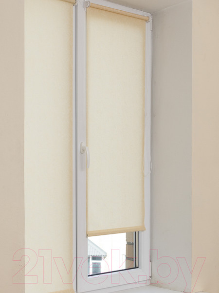 Изображение товара Рулонная штора АС МАРТ Джерси 57x160 (персиковый)