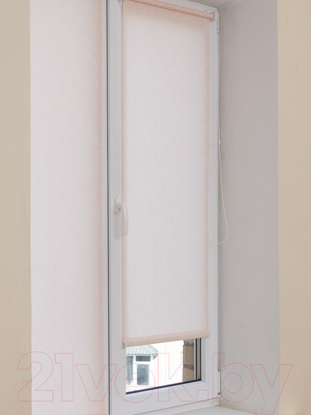 Изображение товара Рулонная штора АС МАРТ Джерси 57x160 (пудровый)