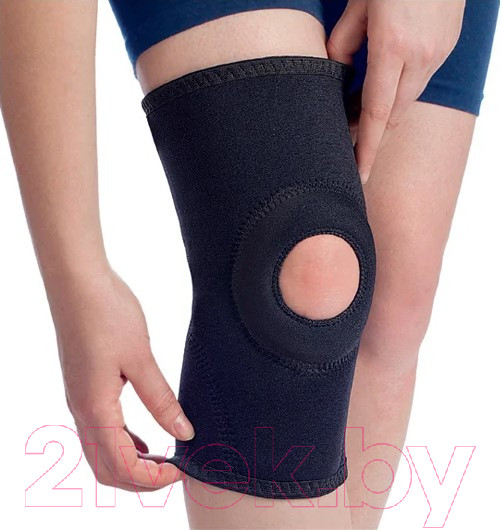 Изображение товара Ортез коленный Польза Рукавного типа 0804 (р.1, черный)