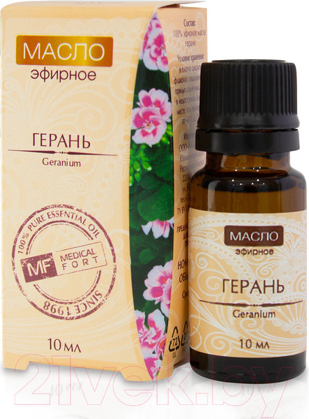 Изображение товара Эфирное масло Medicalfort Герань (10мл)