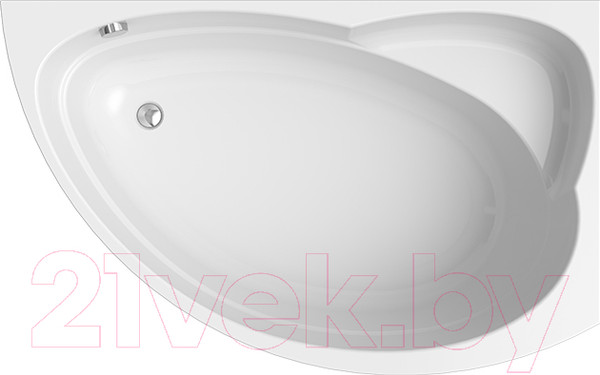 Изображение товара Ванна акриловая Vannesa Модерна 160x100 R / 2-01-0-2-1-214Ч