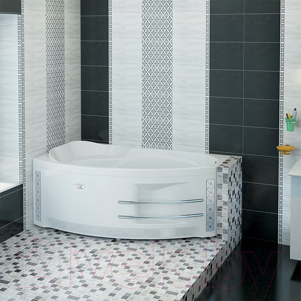 Изображение товара Ванна акриловая Vannesa София 169x99 L / 2-01-0-1-1-223Ч