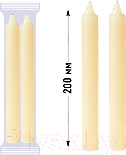 Изображение товара Набор свечей Мультидом №80 / МТ61-63 (2шт)