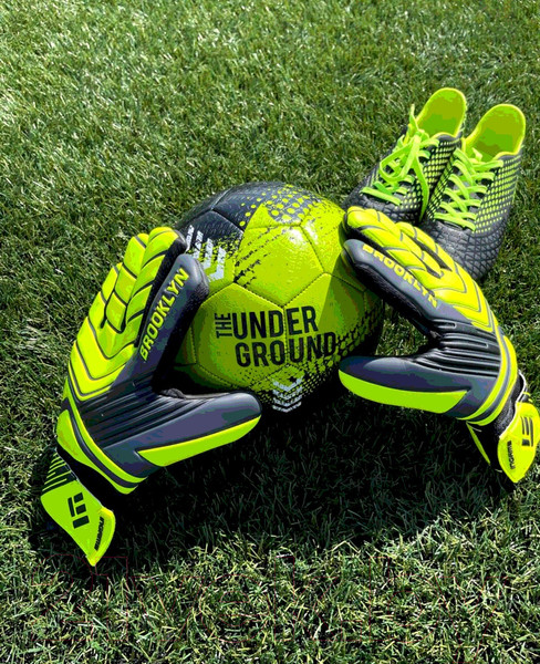 Изображение товара Перчатки вратарские Ingame Brooklyn (р.9, черный/желтый)